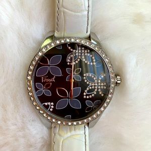 Sparkly fossil watch